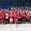 Die große Delegation aus dem Nordries beim aufregenden Trip zum AudiCup in München.  	