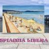 Dieses Bild (Öl auf Leinwand) von Martin Gensbaur trägt den Titel "spiaggia libera" und ist ab 1. April im ADK-Pavillon in den gerade eröffneten Dießener Seeanlagen zu sehen.