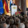 Bundespräsident Steinmeier beim Festakt.