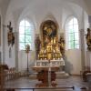 Das Innere der Kirche von Irsingen war zuletzt neun Monate lang nicht nutzbar. In dieser Zeit wurde das Gotteshaus gründlich saniert.  