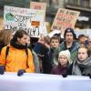 Klimaaktivistin Greta Thunberg ist am 1. März erstmals für einen Schulstreik für mehr Klimaschutz nach Deutschland gekommen.
