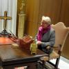 Besuch am künftigen Arbeitsplatz: Im Jahr 2011 traf die damalige Bundesministerin Annette Schavan den damaligen Papst Benedikt XVI. im Vatikan. Im Sommer kehrt die 58-Jährige als Botschafterin dorthin zurück.  

