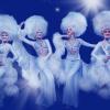 Die Vegas Showgirls, Akrobaten und Schwertschlucker sollen das Publikum im „Winter Wonderland“ auf dem Plärrergelände zum Staunen bringen. 