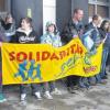An die 50 Jugendliche und Erwachsene brachen nach dem Jugendgottesdienst zum Solidaritätslauf von Lagerlechfeld nach Klosterlechfeld auf. 