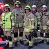 Das Bild zeigt die Stotzarder Feuerwehrler bei der letzten Gemeindeübung in Gaulzhofen. In der Generalversammlung wurde betont, dass die Zusammenarbeit der drei Feuerwehren gut klappt.  	