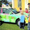 Beim Ferienspaß ist immer Besonderes geboten: Vor vier Jahren durften die Kinder in Kellmünz ein Polizeiauto anmalen. Foto: arc