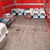 In diesen Transportboxen wurden die Katzen von der Feuerwehr untergebracht und ins Tierheim gefahren. 
