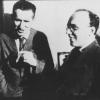 Ein erfolgreiches Team: Bertolt Brecht und Kurt Weill. 