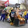 Beim großen Faschingsumzug in Kammlach war auch heuer wieder viel geboten.