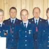 Sie wurden in Weichering für 25 Jahre aktive Dienstzeit bei der Freiwilligen Feuerwehr ausgezeichnet.  