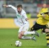<p>Konstantinos Stafylidis war gegen Borussia Dortmund der auffälligste Augsburger.</p>