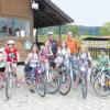 Ziel der Ferienradtour war die Freizeitanlage in Loppenhausen, wo die Kinder einen vergnüglichen NAchmittag hatten.