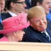 Sitznachbar: Königin Elizabeth und US-Präsident Donald Trump.