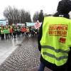 Der Streik am Uniklinikum Augsburg war nur einer von vielen Arbeitskämpfen im vergangenen Jahr.      