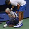 Katapultierte sich bei den US Open selber ins Aus: Novak Djokovic.