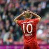Mal wieder ein Spiel ohne Arjen Robben. Der Bayern-Star fällt gegen Borussia Dortmund mit Oberschenkelproblemen aus.