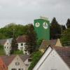 Der Postbräu-Turm prägt das Stadtbild von Thannhausen.