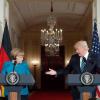 Bundeskanzlerin Angela Merkel trifft erstmals mit US-Präsident Donald Trump zusammen.