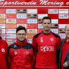 Das neue Trainerduo des SV Mering II. Unser Bild zeigt von links Abteilungsleiter Anton Kanjo, Co-Trainer Peter Müller, Trainer Christopher Fischer und den 1. Vorsitzenden Georg Resch. Es fehlt Betreuer Manuel Winter. 