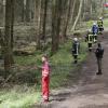 Am Freitag durchsuchten rund 100 Helfer den Wald zwischen Witzighausen und Wullenstetten. 