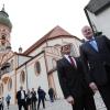 Horst Seehofer und Alexander Dobrindt auf Andechs.