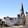 St. Ottilien: Gärtnerei und Klosterkirche