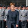 Annegret Kramp-Karrenbauer beim Gelöbnis im Bendlerblock in Berlin. Am Mittwoch wird sie offiziell als Verteidigungsministerin vereidigt.