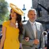 Auch Meghans Schauspielkollege George Clooney ist zu Gast auf der royalen Hochzeit. Begleitet wird er von seiner Frau, der Menschenrechtsanwältin Amal Clooney.