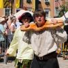 Perfektes Sommerwetter beim großen Frundsberg-Festumzug.