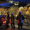 Ein Holzhaus hat am Sonntagabend in der Ummendorfer Straße in Pürgen gebrannt.