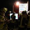 Bis tief in die Nacht sind Feuerwehren aus dem Landkreis Donau-Ries an einem Großeinsatz in Munningen beteiligt.