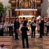 Studenten der Hornklasse der Musikhochschule Mannheim gaben ein Benefizkonzert in Thaining. 