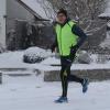 Ein Läufer aus Leidenschaft: Der ehemalige Weltklasse-Läufer Konrad Dobler ist auch bei Schnee und Eis in seiner Heimat unterwegs.