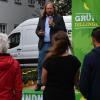 Anton Hofreiter, Fraktionsvorsitzender der Grünen im Bundestag, sprach am Donnerstag in Dillingen.  	