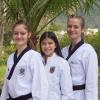 Sie haben’s drauf: Desiree Neumann, Jessica Schober und Aranka Palfi (von links) zeigten bei den Europameisterschaften in der Türkei hervorragende Leistungen. 	