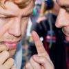 Sebastian Vettel analysiert mit seinem Renningenieur Guillaume Rocquelin den US-Grand-Prix. 