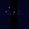 Pluto hat einen fünften Mond. Das zeigt dieses Bild des  Weltraumteleskops «Hubble»