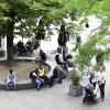 Mit Kulturbiergarten und Stadtgarten wird der Augsburger Königsplatz in diesem Sommer zusätzlich belebt.