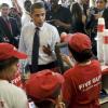 2009 kaufte Obama Burger bei "Five Guys" in Washington. 