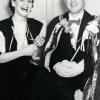 1950: Liesel Kastner und Toni Schneider sind das erste Prinzenpaar der Vereinsgeschichte.  	