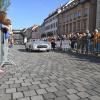 Die Maximilianstraße in Augsburg stand am Sonntag im Zeichen der Fuggerstadt Classic. Dort gab es über hundert Oldtimer zu bestaunen.