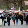 Die erste Woche der Augsburger Frühjahrsdult war gut besucht. Die Ausstellenden sind bislang sehr zufrieden.