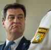 Markus Söder hat die Schleierfahnder in Piding besucht. Am 1. Juli 2018 soll die neue bayerische Grenzpolizei eingerichtet werden.