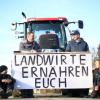 Bauern aus dem Landkreis debattieren in Berlin.
