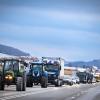 Schon früh machten sich Landwirte aus dem Landkreis auf den Weg nach Nördlingen zum Protest. Der Verkehr staute sich auf der B25 und in der Innenstadt. Über 1000 Traktoren waren auf der Kaiserwiese.