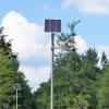 Solche Solarleuchten könnten dereinst einmal in Ursberg stehen. Der Gemeinderat ließ sich in seiner jüngsten Sitzung die Technologie von einer österreichischen Firma vorstellen. Die Aufnahme stammt von einem Projekt in Scheidegg im Allgäu am Kurhausweiher. 