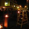 Bei „Dietenheim leuchtet“ verwandelte sich die Dietenheimer Königstraße wieder in eine herrlich illuminierte Fußgängerzone.  
