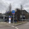 Das Parkdeck bei der Notaufnahme der Ameos-Klinik in Neuburg ist bis auf Weiteres gesperrt