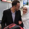 Ali Aljahmani hat seine Frau nach dreieinhalb Jahren Trennung am Flughafen in Stuttgart abgeholt. 
