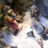 "Tierischer Winterspaß" ist das Thema der Augsburger Märchenstraße. Viele Schaufenster erzählen dabei Geschichten von skifahrenden Waschbären und Mäusen auf Schlittschuhen.